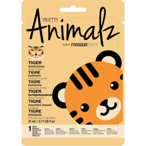 Masque Bar Animalz Tigre