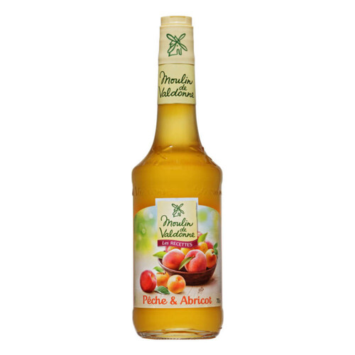 Moulin de Valdonne sirop de Pêche & Abricot 70cl