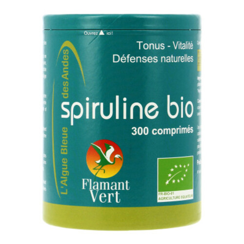 [Para] Flamant Vert Spiruline Bio 300 comprimés