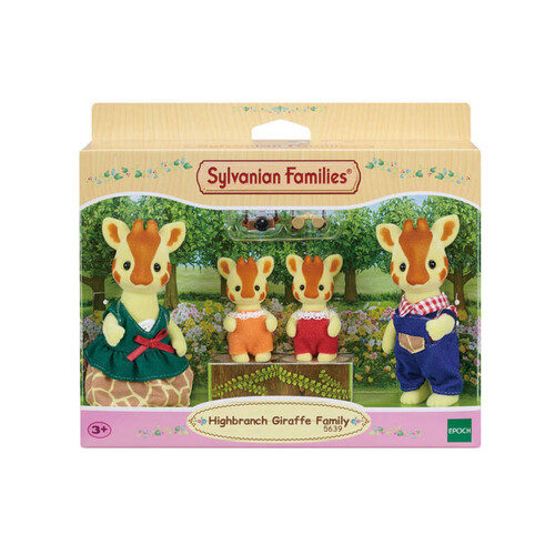 Sylvanian Families La Famille Girafe - Ref 5639 Dès 3Ans