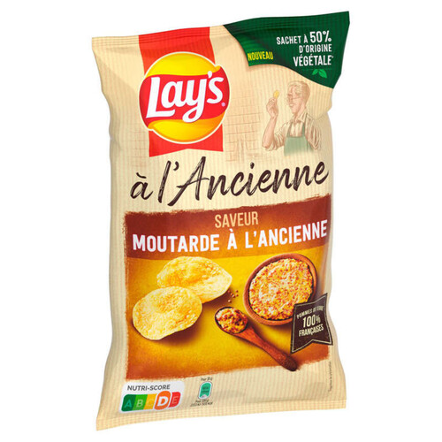 Lay's Chips Saveur Moutarde à l'Ancienne 120g