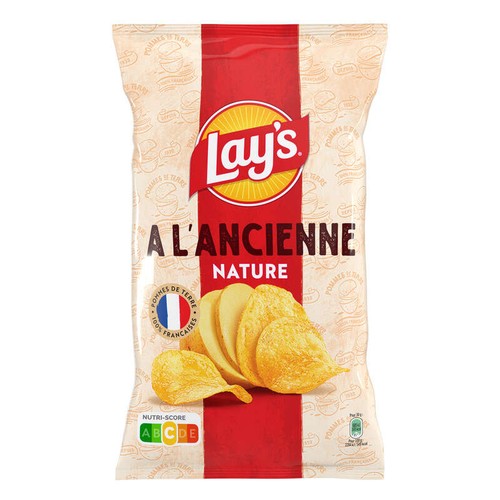 Lay's Chips à l'Ancienne Nature 155g
