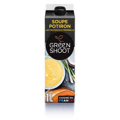 Green Shoot Soupe Potiron Lait de Coco & Citronnelle