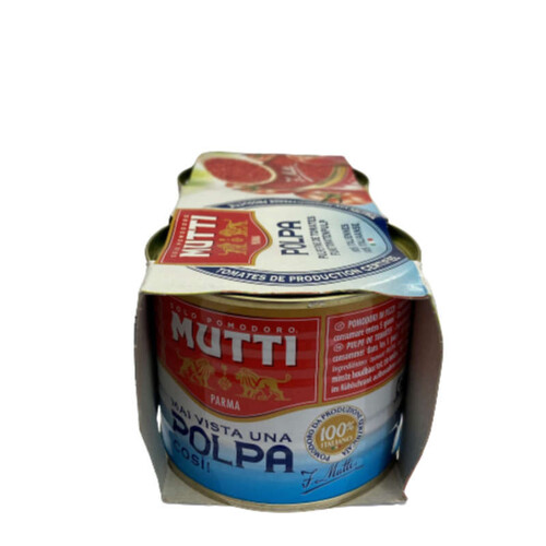 Mutti Pulpe Fine De Tomates Boite 2X210G