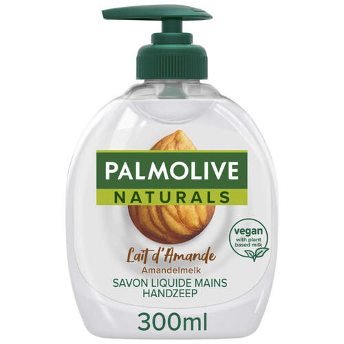 Palmolive Soin Délicat Savon Main Pompe Amande & Lait 300ml