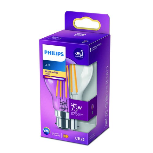 Philips Led Warm White 75W B22 x1
