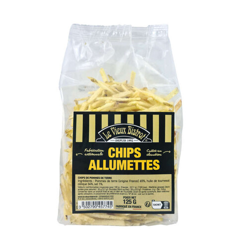 Dynamique Provençal Chips Allumettes 125G