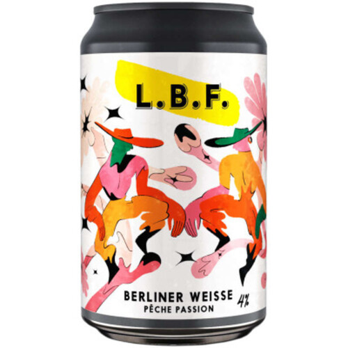 L.b.f bière Berliner Weisse Pèche Passion 33cl