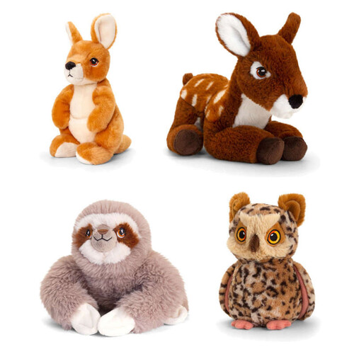 Assortiment peluches keeleco 18cm