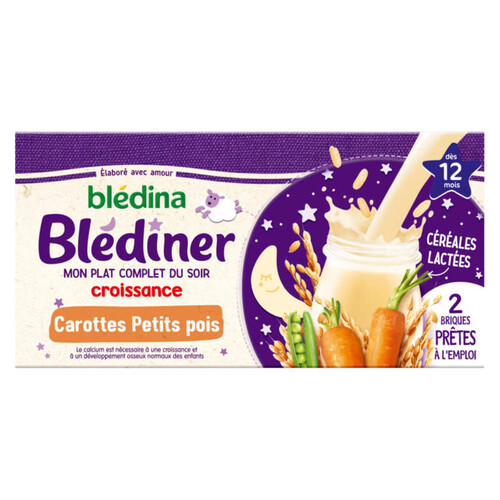 Bledina Blediner Soupes 2X250Ml Douceur Provençale Semoule De Riz Dès 8 Mois
