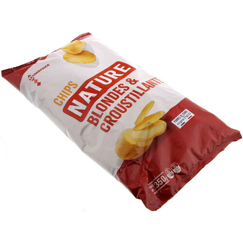 Leader Price Chips Nature 350g