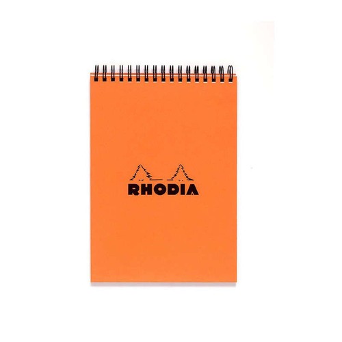 Rhodia Bloc notes spiralé148x210 160p Petits Carreaux x1
