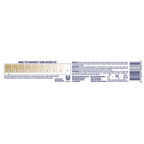 Signal Dentifrice Système Blancheur 75ml