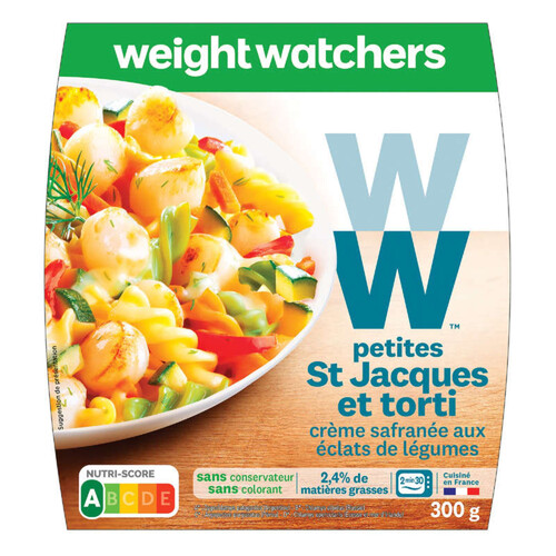 WeightWatchers Petites St jacques et torti 300g