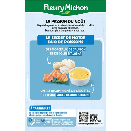 Fleury Michon Riz Et Poisson Cuisiné 280g