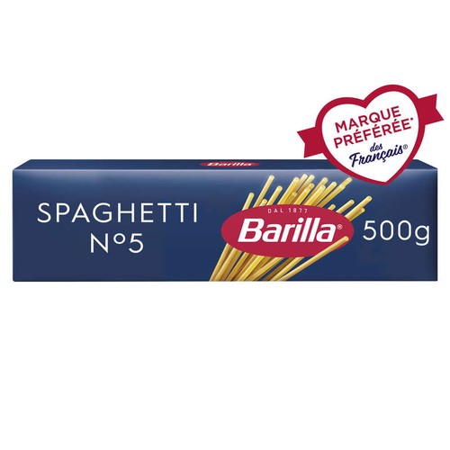 Barilla Pâtes spaghetti n°5 500g