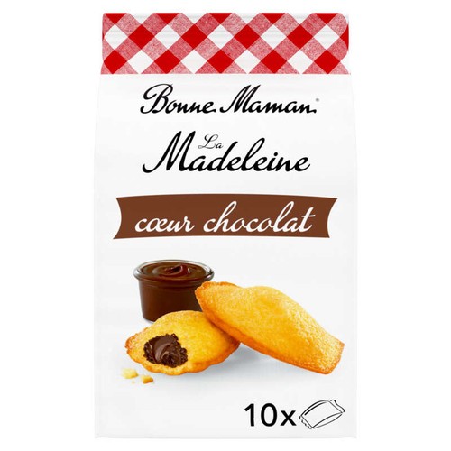 Bonne Maman Madeleine Coeur Chocolat x10 300g