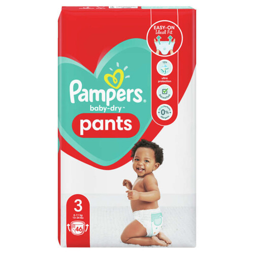 Pampers Baby Dry Geant T3X46