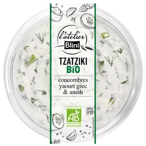 L'Atelier Blini Tzatzíki Bio 160g