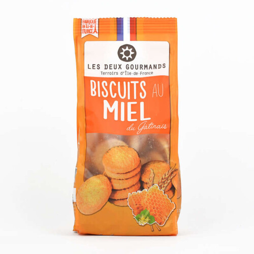 Les Deux Gourmands Biscuits Au Miel Du Gâtinais 150G