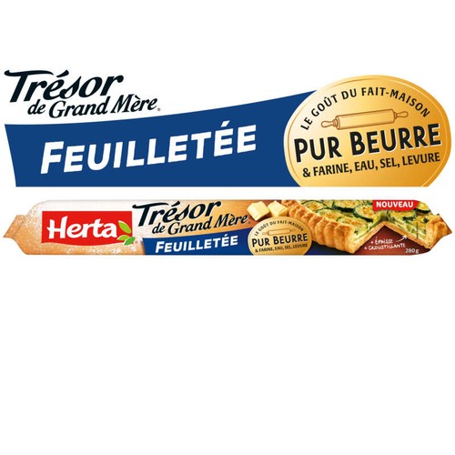 Herta Trésor de Grand Mère Feuilletée Pur Beurre 280g