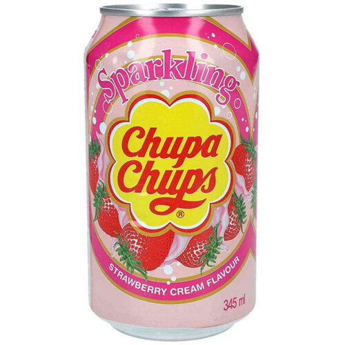 Chupa Chups Soda Fraise 345ml