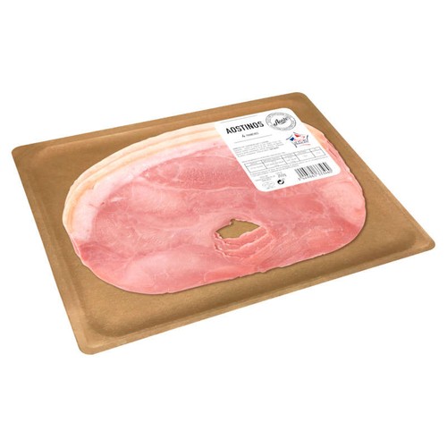 Aoste Aostinos Jambon cuit cuisiné à l'os 4 tranches 260g