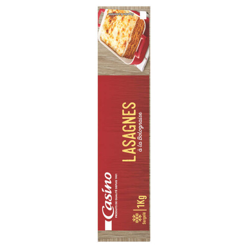 Casino Lasagne bolognaise - 1kg