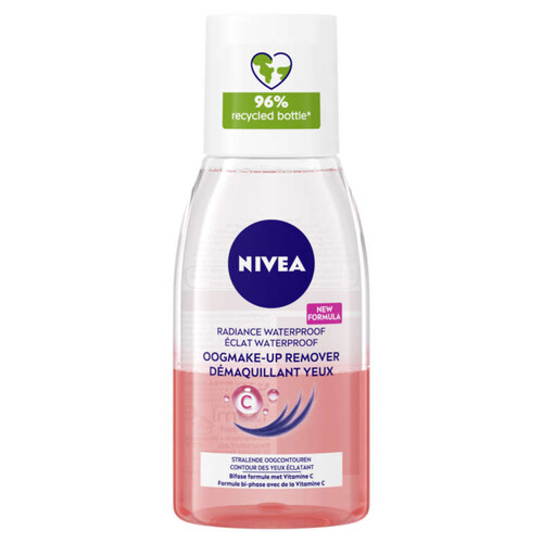 Nivea Démaquillant Yeux Waterproof Vitamine C Eclat le flacon de 125ml