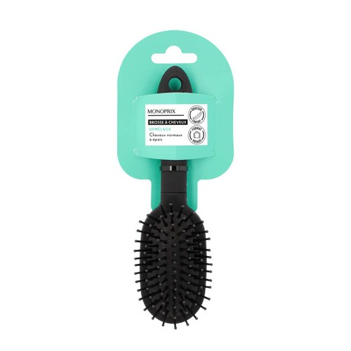 Monoprix Brosse pneumatique oval noir