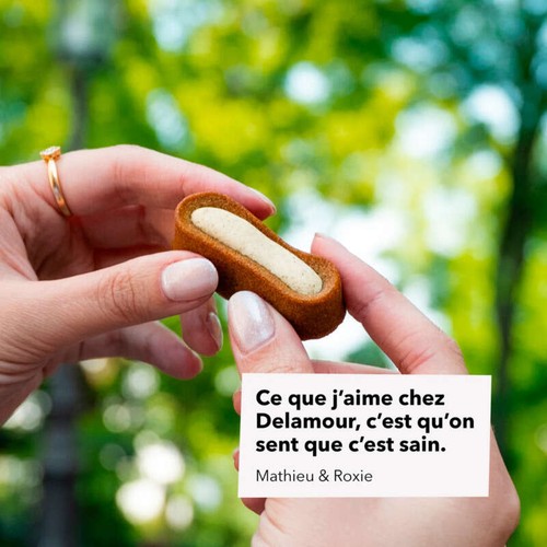 Delamour pâtisserie pour chiens - Le Moelleux Sérénité 100g