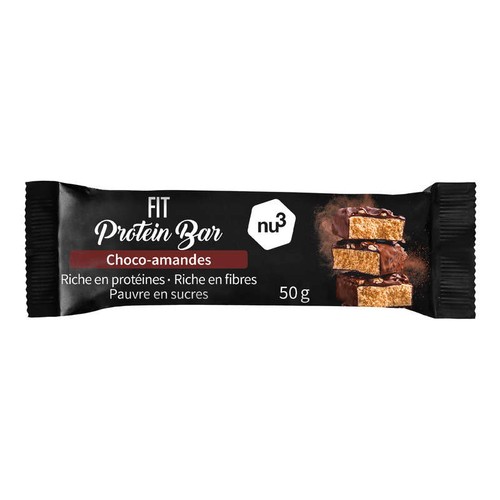 Nu3 Barre Végétalienne Amande Chocolat