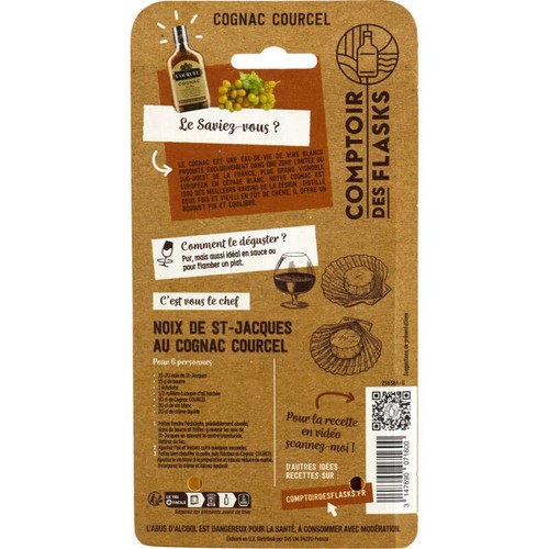 Courcel Fine Cognac V.S  20cl