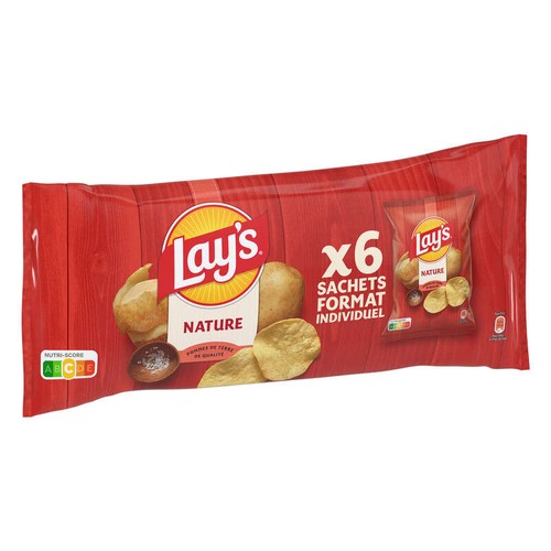 Lay's Chips Multipack Nature 6x25g