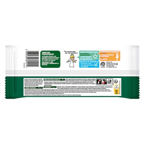 St Marc Lingettes Antibactériennes x80