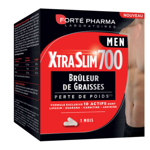 [Para] Forté Pharma Xtra Slim 700 Men 120 Gélules