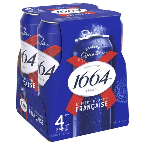 1664 Bière Blonde 4x50cl