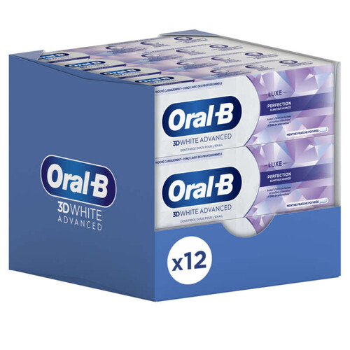 Oral-B Dentifrice 3D White Advanced Luxe Perfection 75ml