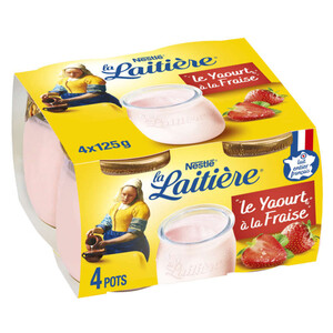 La laitière yaourt à la fraise 4x125g