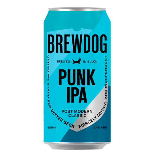 Brewdog Punk Ipa Bière Blonde en Canette 50cl