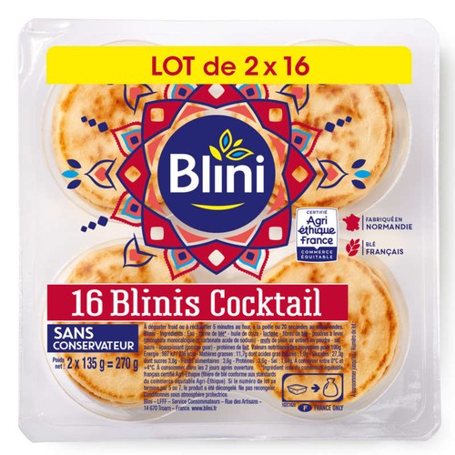 Blini Blinis Cocktail 2*135g