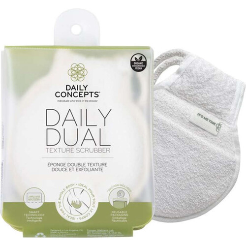 Daily Concepts Eponge Double Texture Douce & Exfoliante