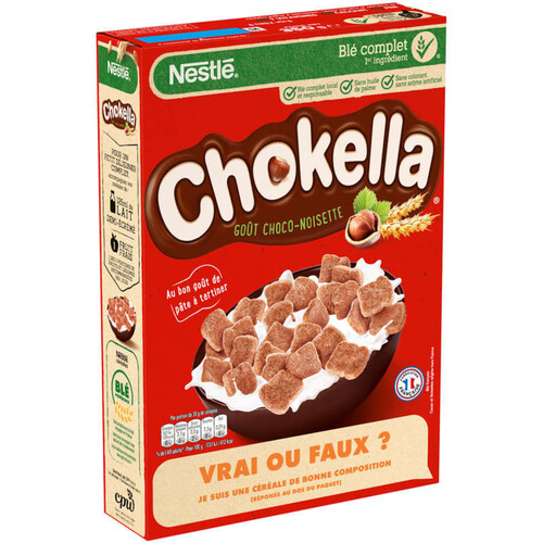 Chokella Céréales Goût Choco-Noisette 350G​