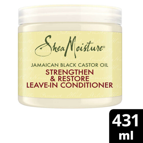 Shea Moisture après-shampooing femme huile de ricin noir de jamaïque 431ml