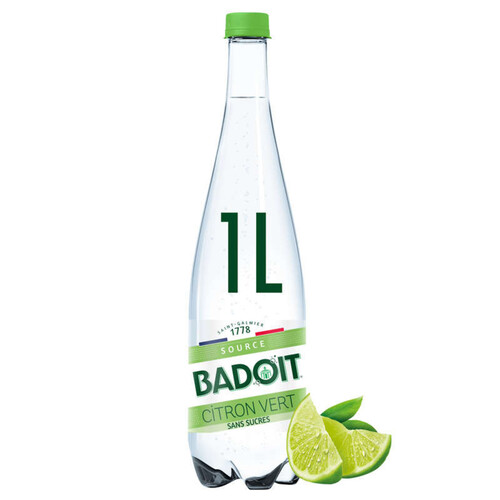 Badoit zest citron vert sans sucres 1L