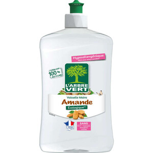 L'Arbre Vert Liquide Vaisselle & Mains Ecologique Amande 500Ml