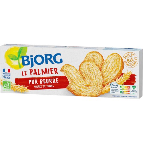 Bjorg Biscuit Palmier Bio 100g