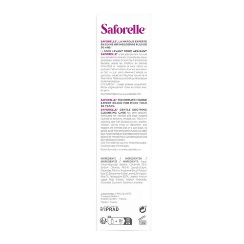 [Para] Saforelle Soin Lavant Doux Duo 2x500ml