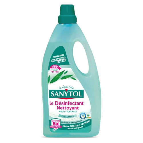 Sanytol Le Désinfectant nettoyant multi-surfaces eucalyptus 1L