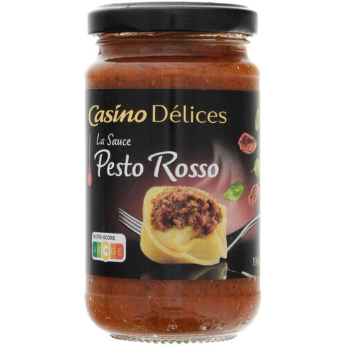 Casino Delices Sauce pesto rosso - 190g